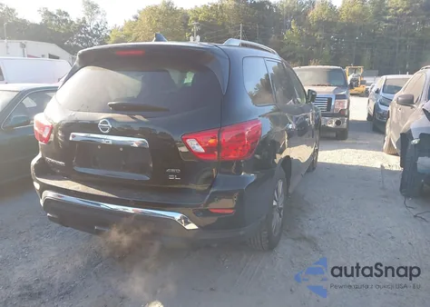 2019 Nissan Pathfinder Sl из США, поврежденный, VIN 5N1DR2MM1KC634754